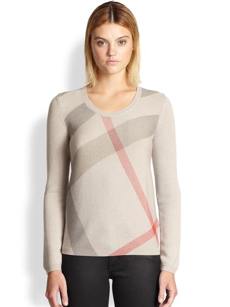 burberry womens cashmere sweater|burberry merino wool sweaters.